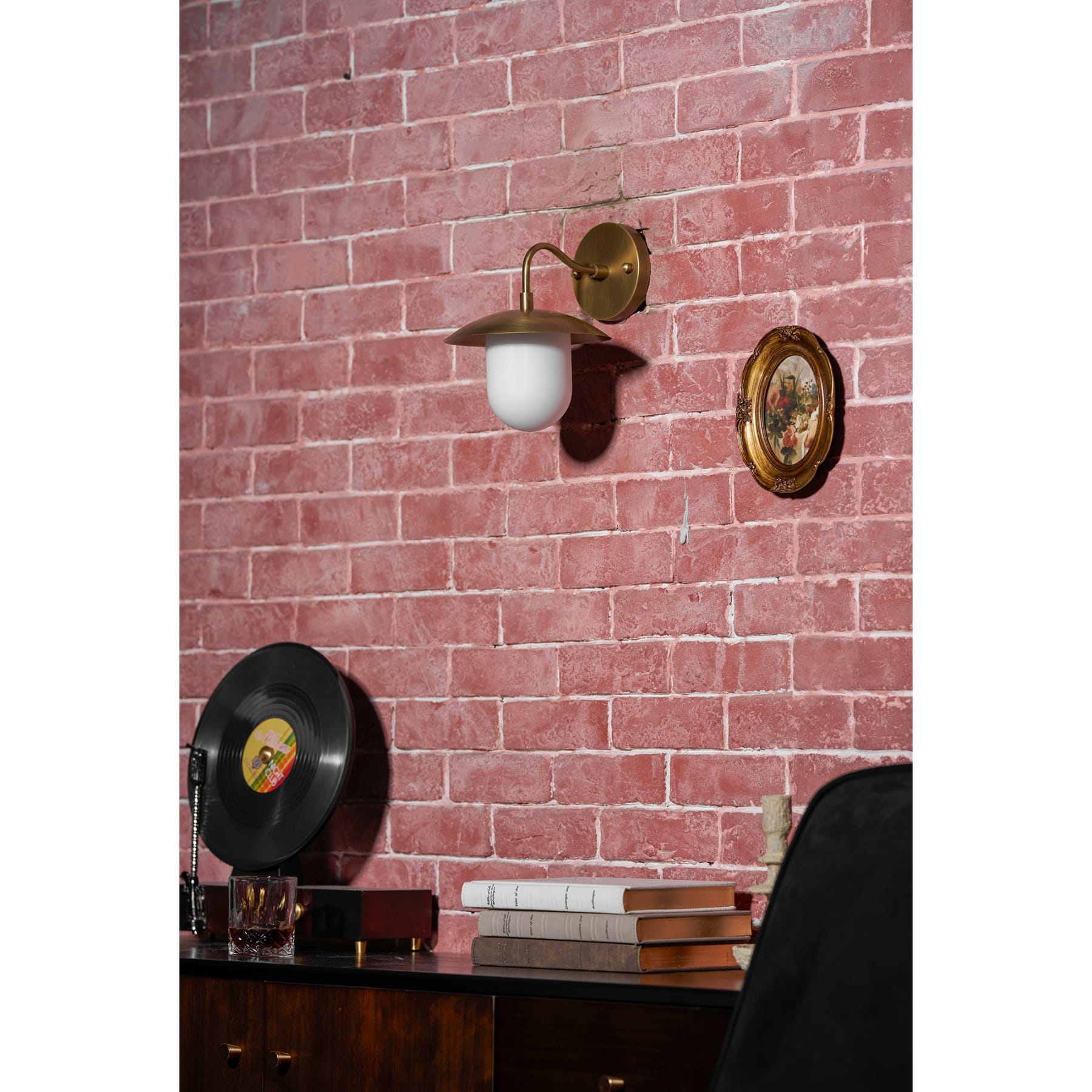 Modern Brass Wall Light