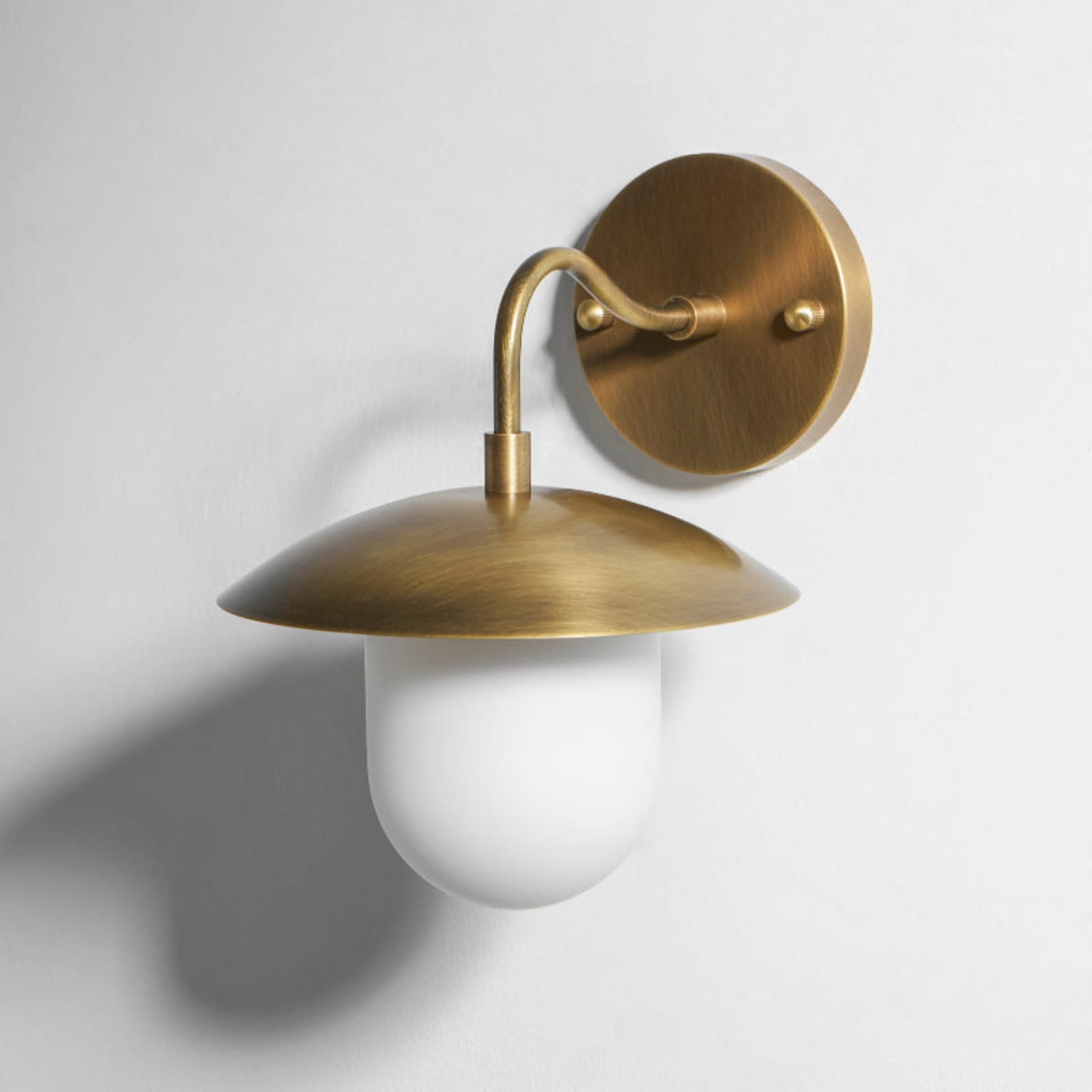 Modern Brass Wall Light