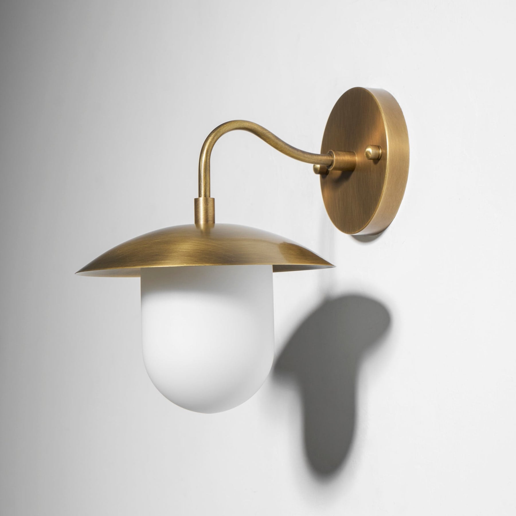 Modern Brass Wall Light