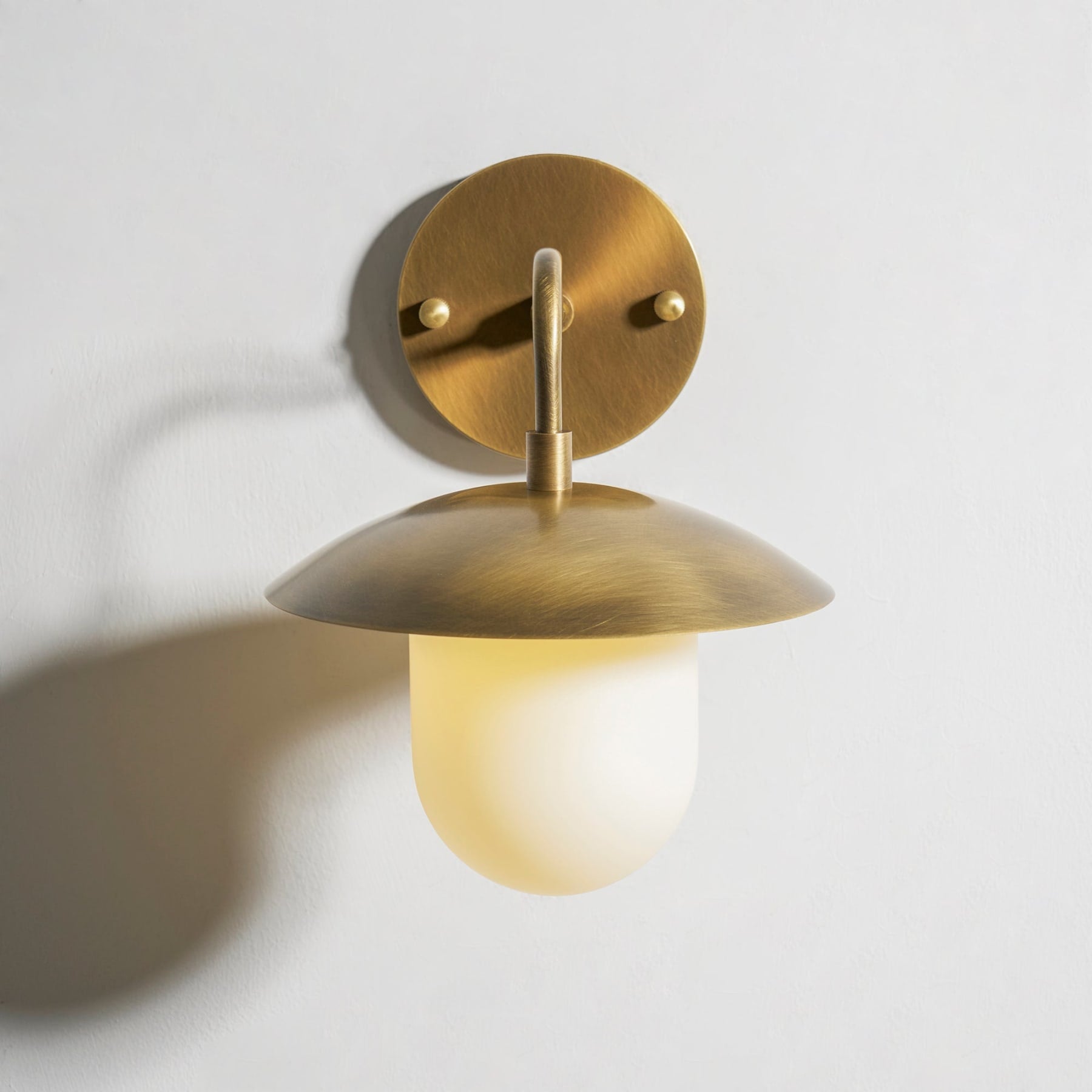 Modern Brass Wall Light