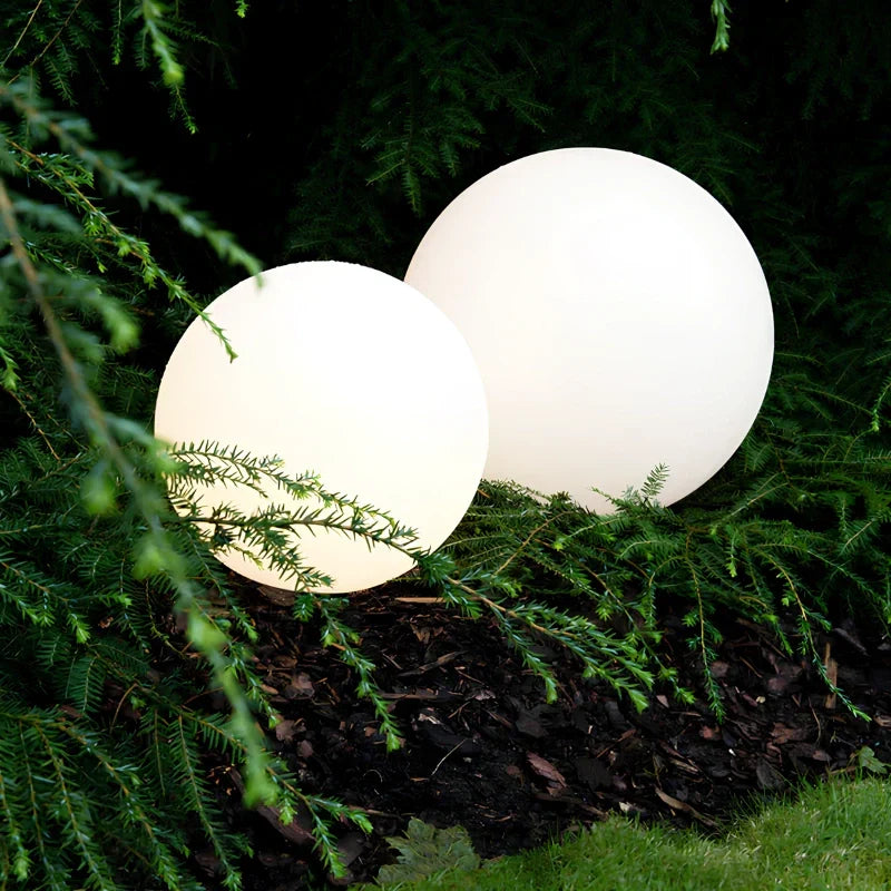 Bolvormige LED Tuinlamp voor Buiten met 16 Kleuren & Afstandsbediening