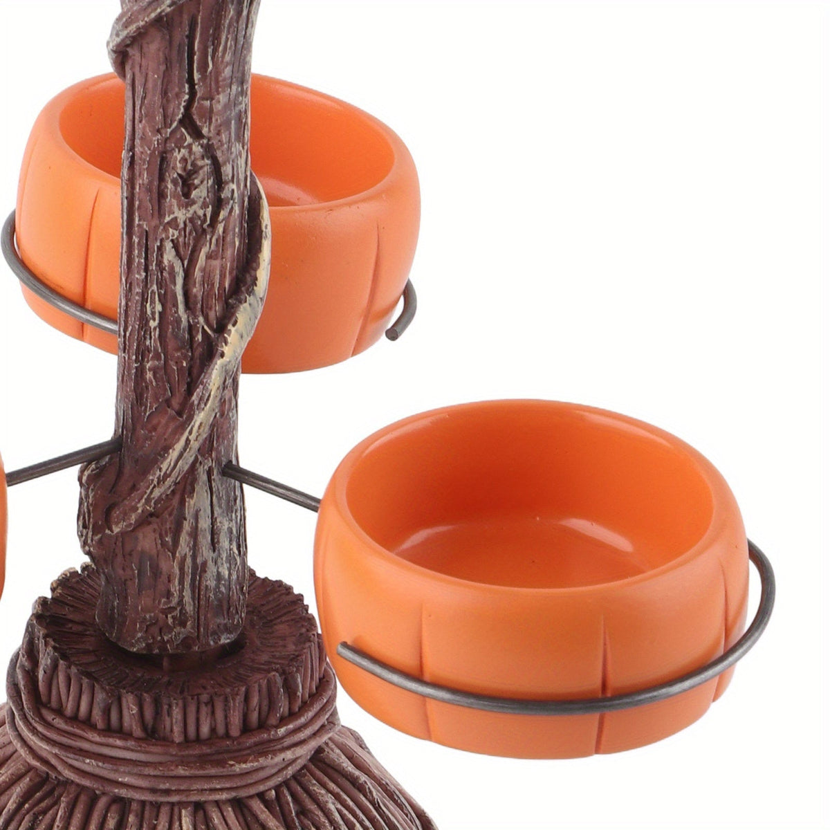 Halloween Serving Bowls Broomstick Design Seasonal Table Decor