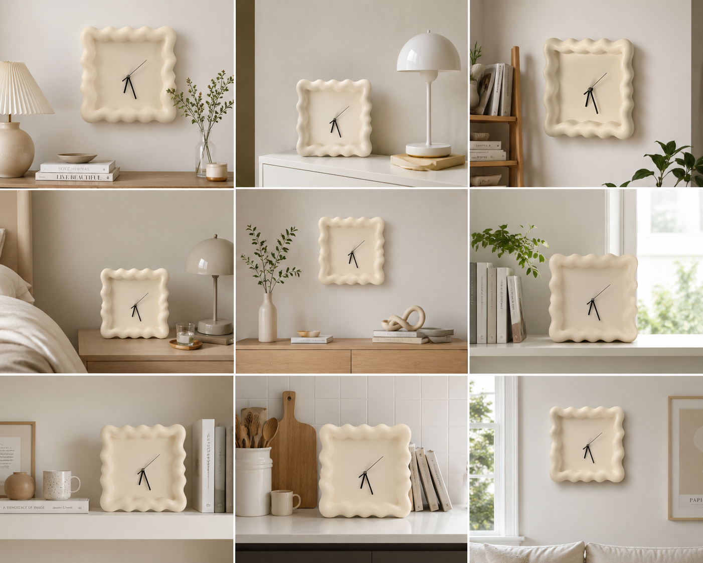 Modern Minimalist Wall Clock Silent Movement