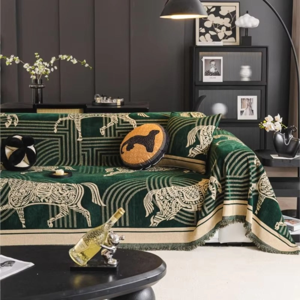 Gallora Horse All-Season Couch Cover