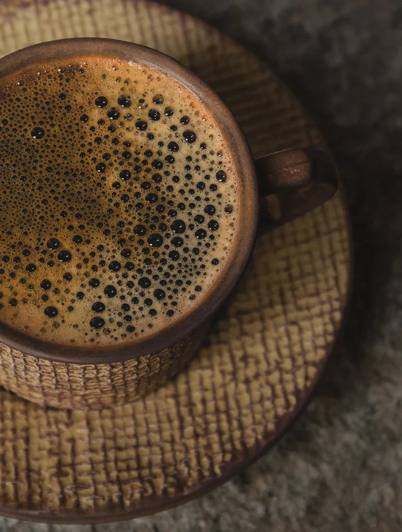 Heirloom Ceramic Coffee Cup Set