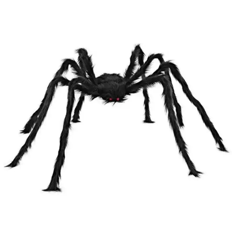 LED Spider Web Decoration 1.2 m Purple Lights with Hanging Spider
