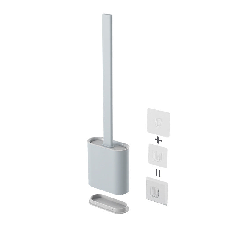 Silicone Toilet Brush with Holder