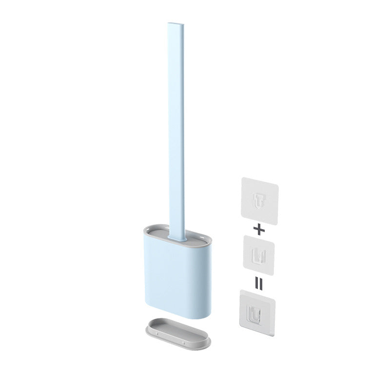 Silicone Toilet Brush with Holder