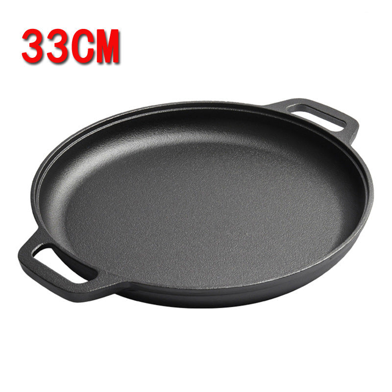 Non-Stick Cast Iron Griddle Skillet Pan