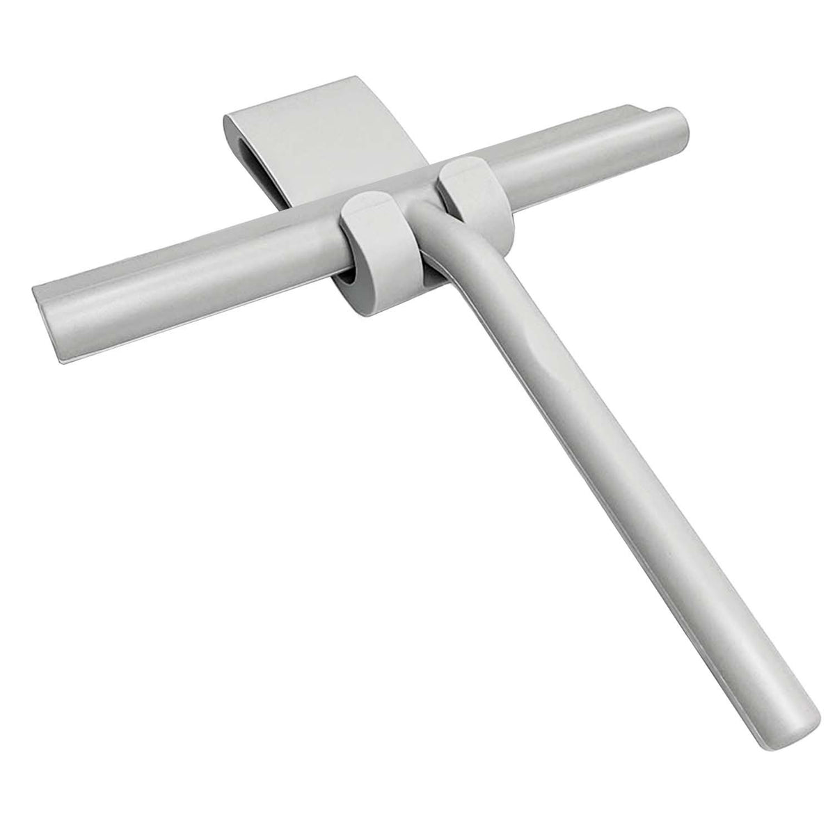 Shower Squeegee with Hook - Silicone Coated, 21cm