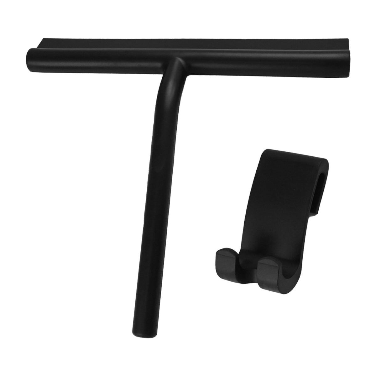 Shower Squeegee with Hook - Silicone Coated, 21cm