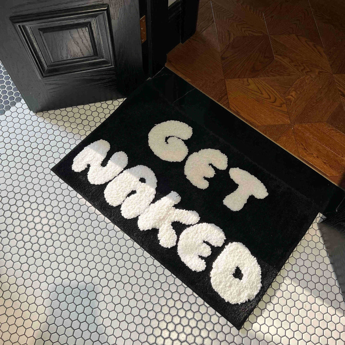 Get Naked Rainbow Bath Mat