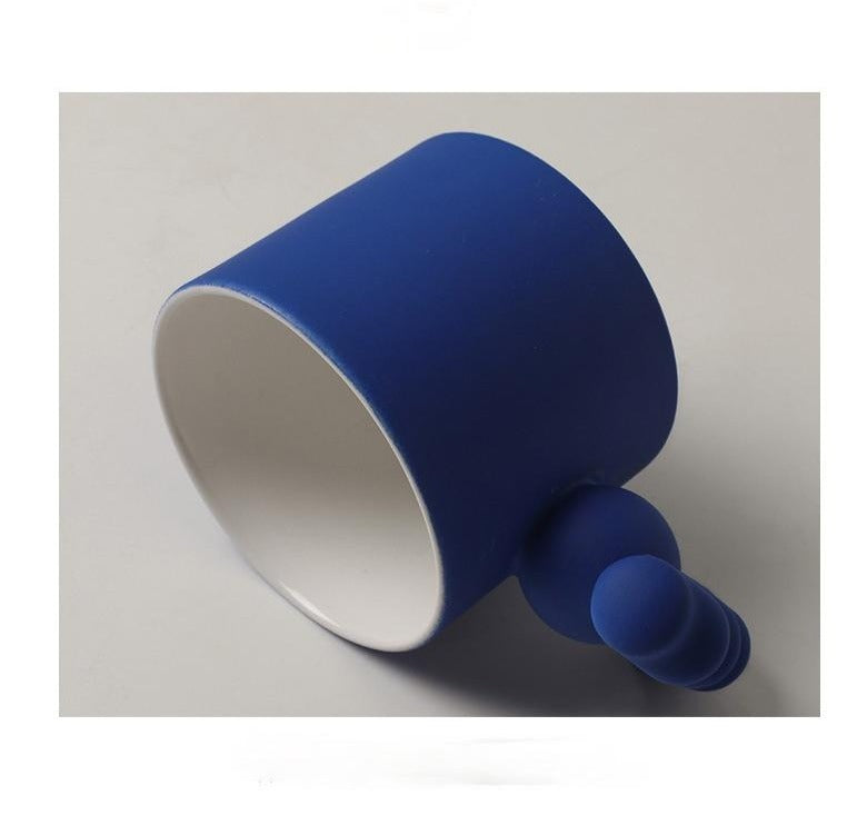 Oversized Zig Ceramic Cup & Plate