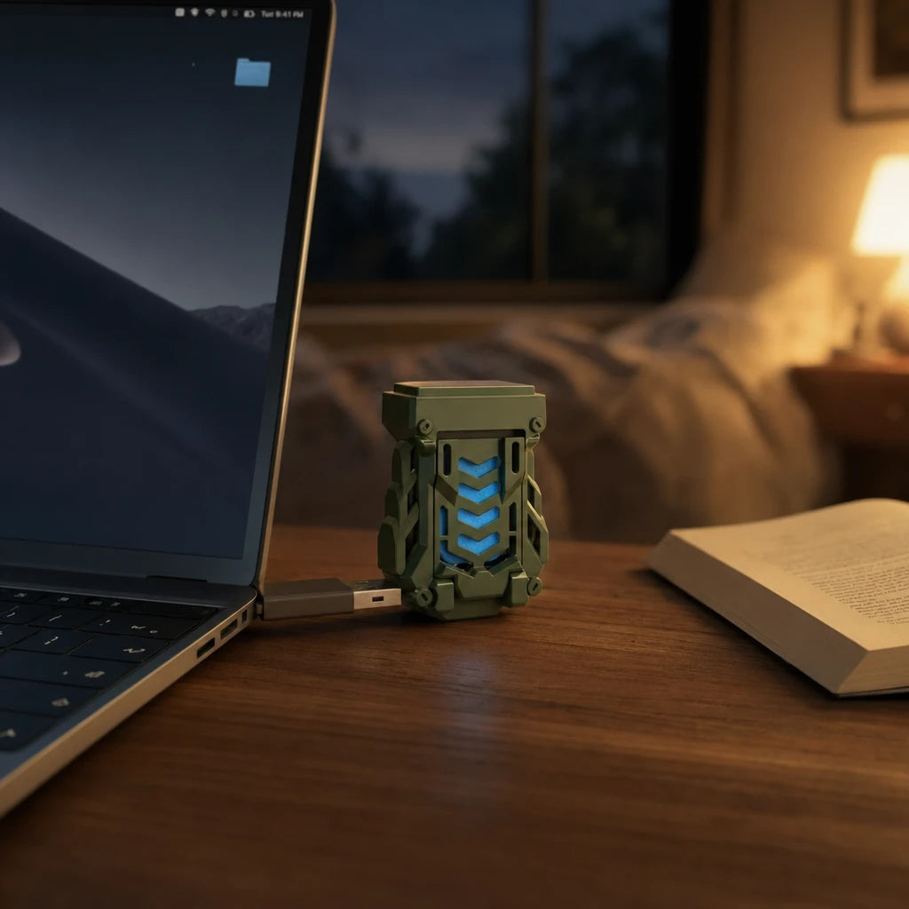 Portable USB Mosquito Repellent Heater Rechargeable Battery