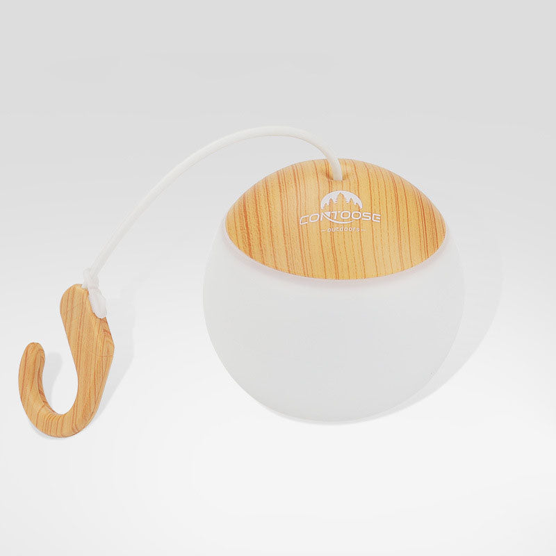 Draagbare USB LED Buitenlamp – Hanglamp met Haak en 12 Uur Brandtijd
