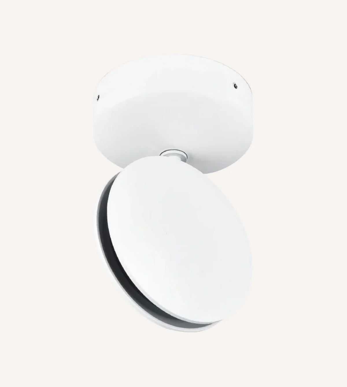 Spectra White Aluminium Ceiling Light