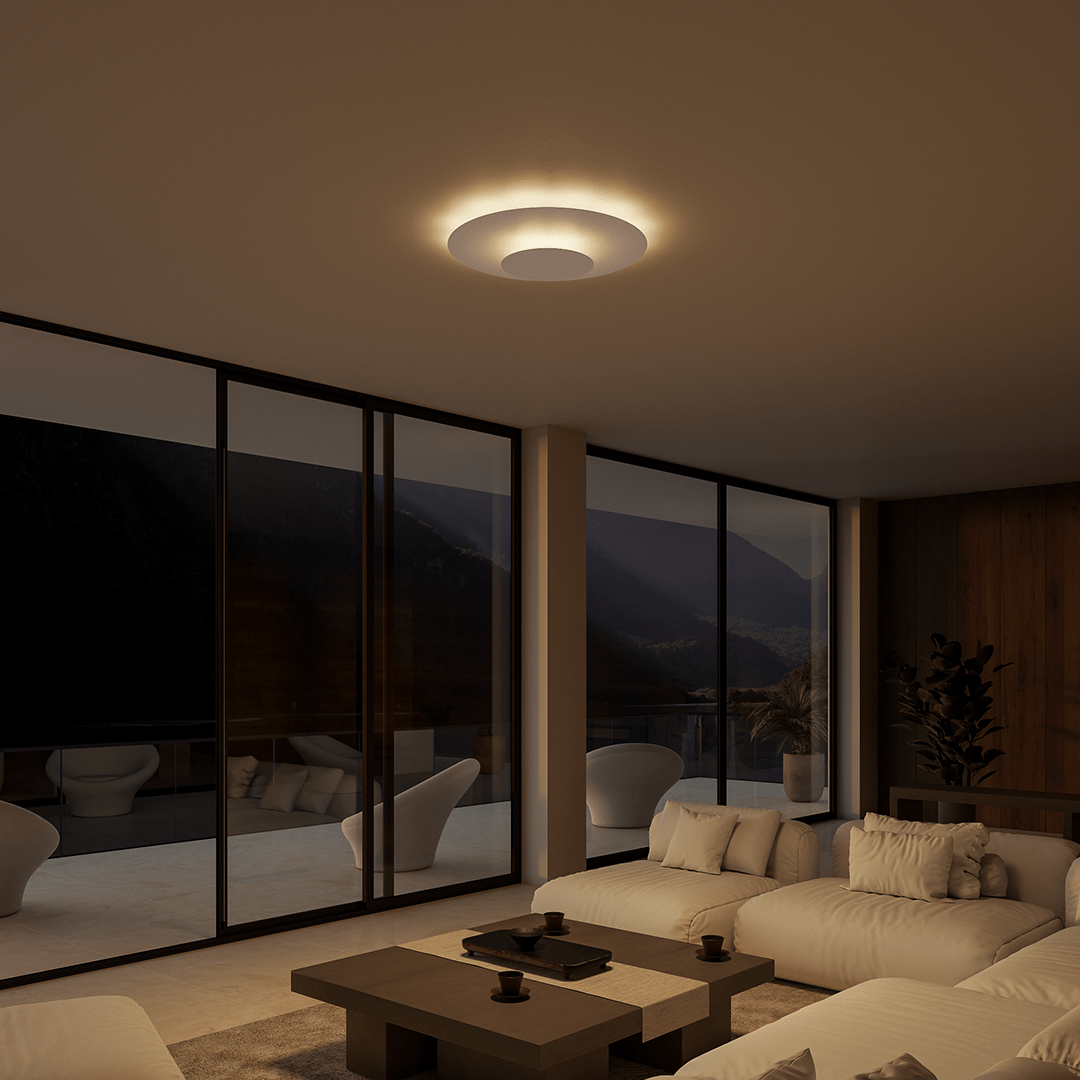 Tulio White Ceiling Light