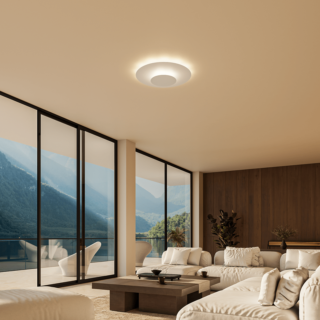 Tulio White Ceiling Light
