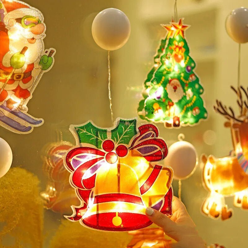 LED Christmas Window Light Decoration