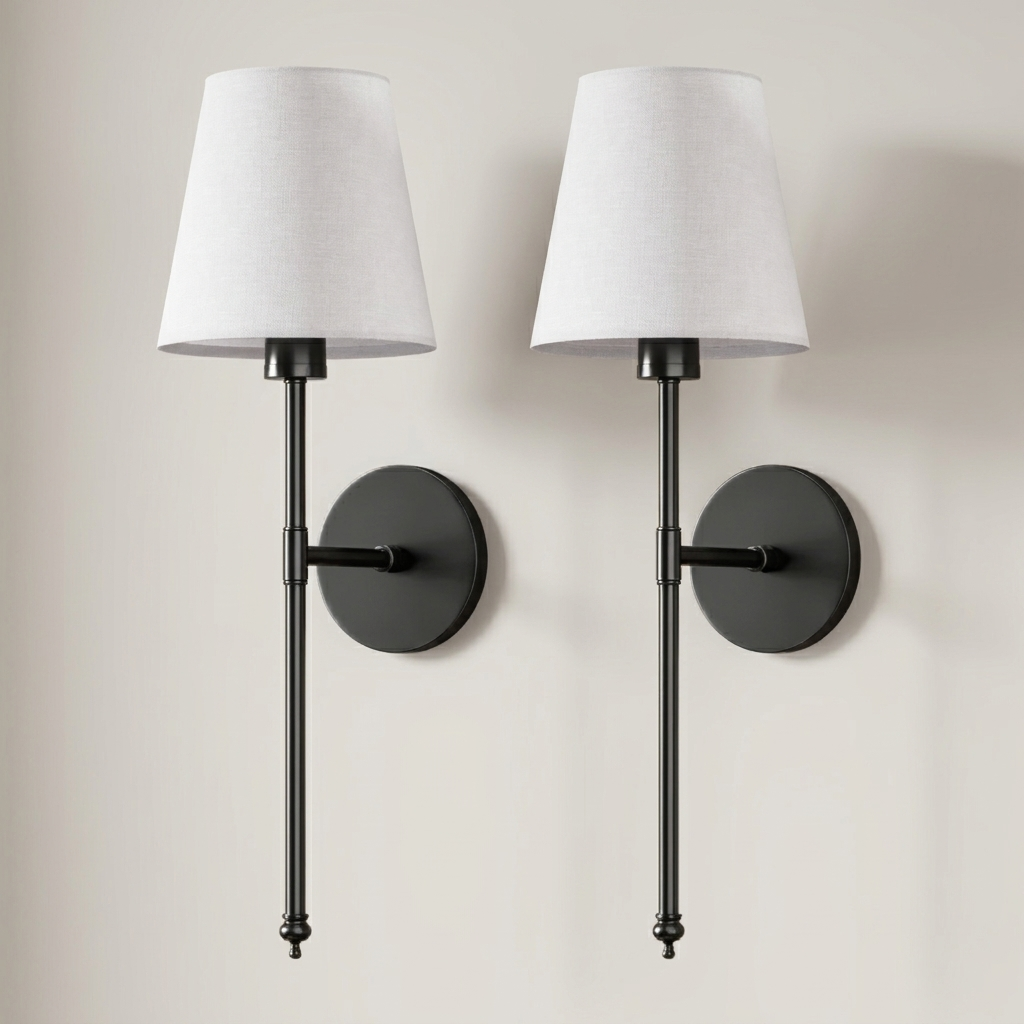CORDLESS WALL SCONCES (SET OF 2)