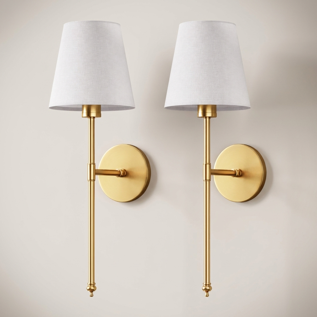 CORDLESS WALL SCONCES (SET OF 2)