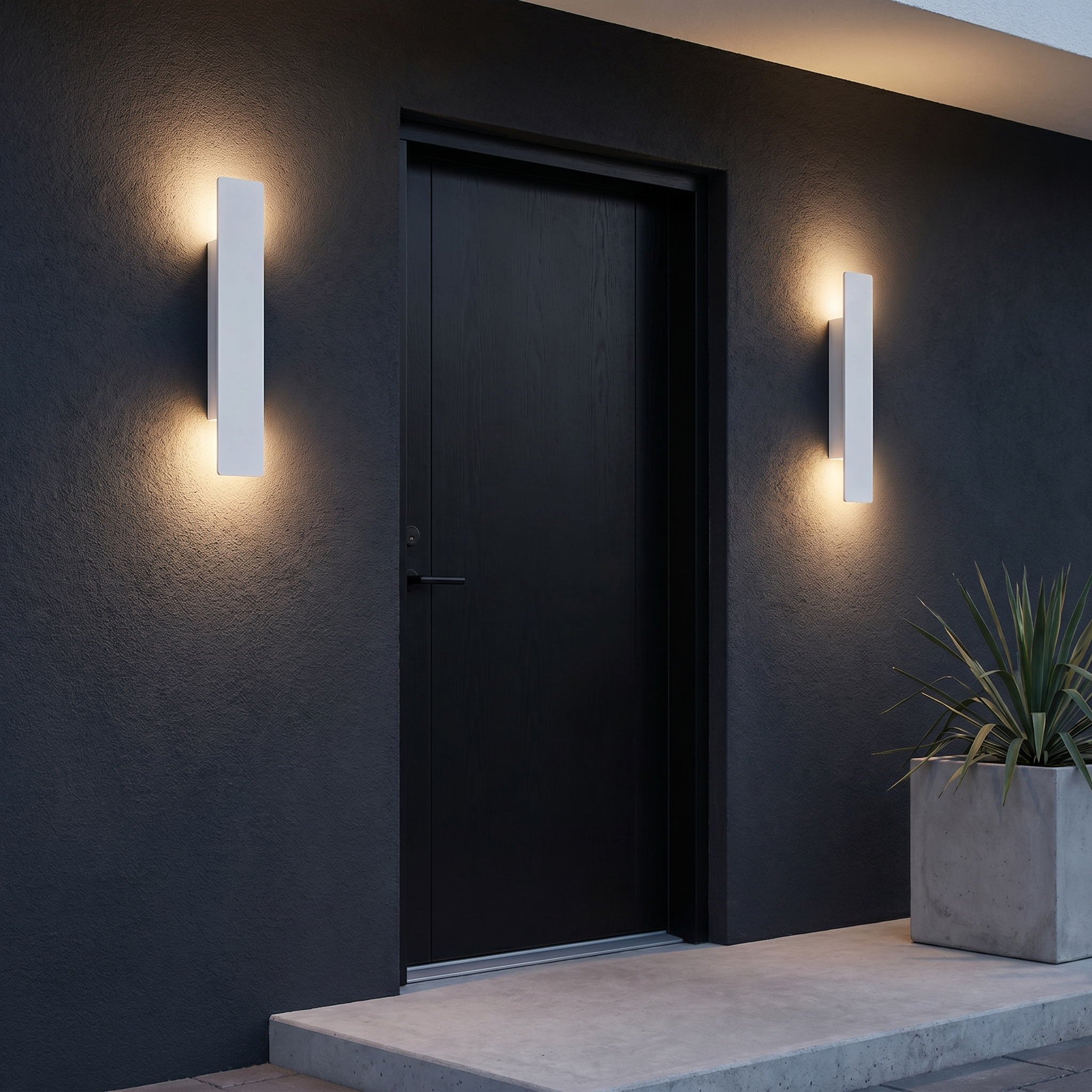Outdoor Linear LED Wall Light