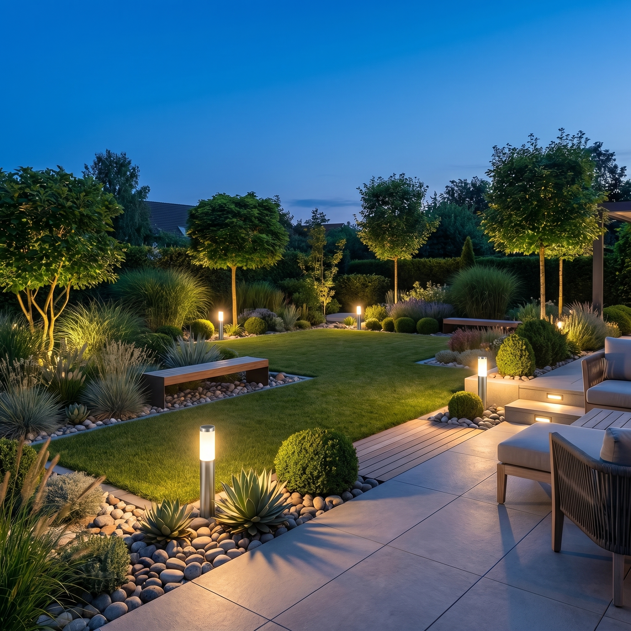 SolarGlow Garden Light