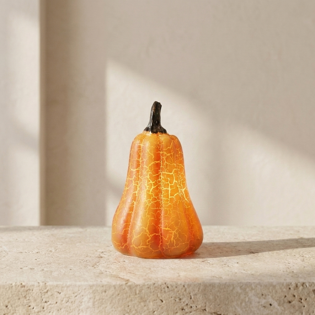 LED Candle Light Pumpkin Decor Resin Halloween Lantern