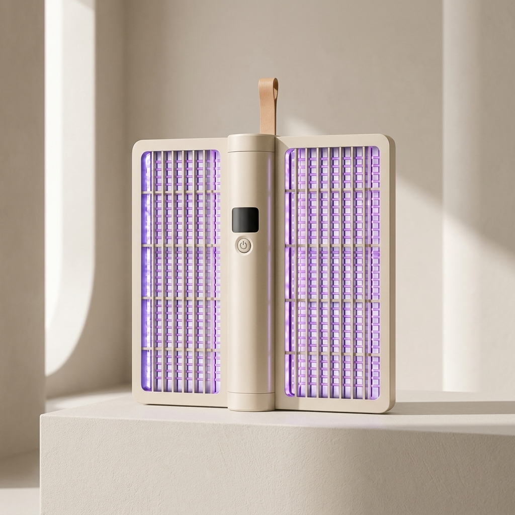 Electric Mosquito Zapper Foldable USB Rechargeable Dual Mode