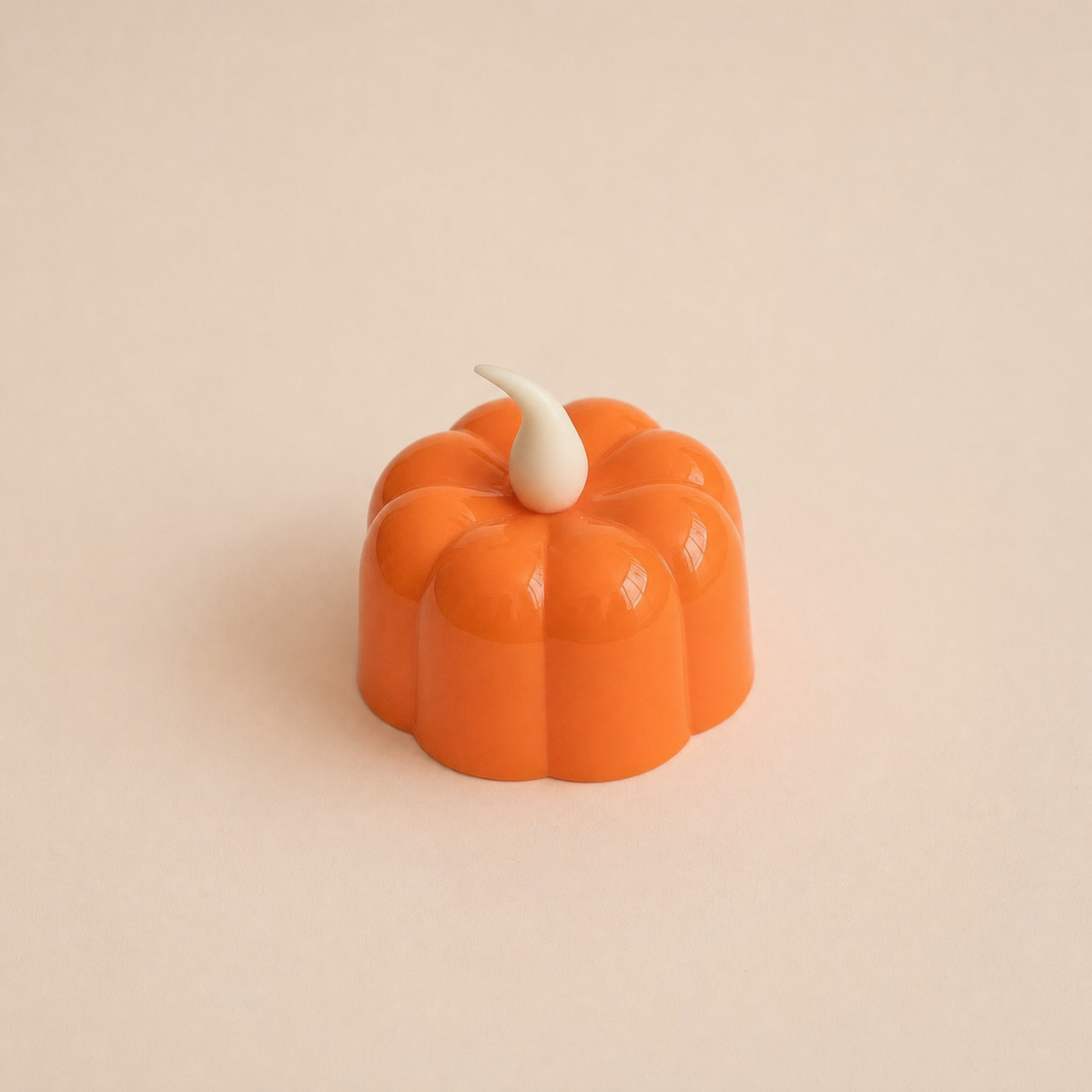 LED Pumpkin Candles Plastic Jack O Lantern Design