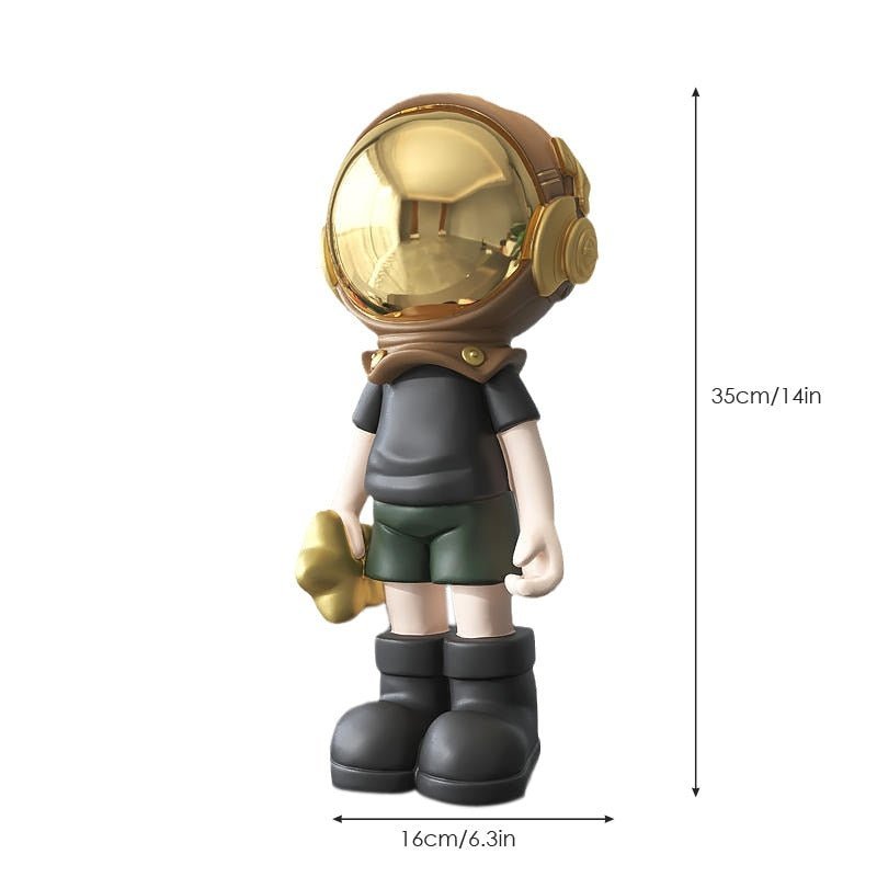 Colourful Astronaut Figurine