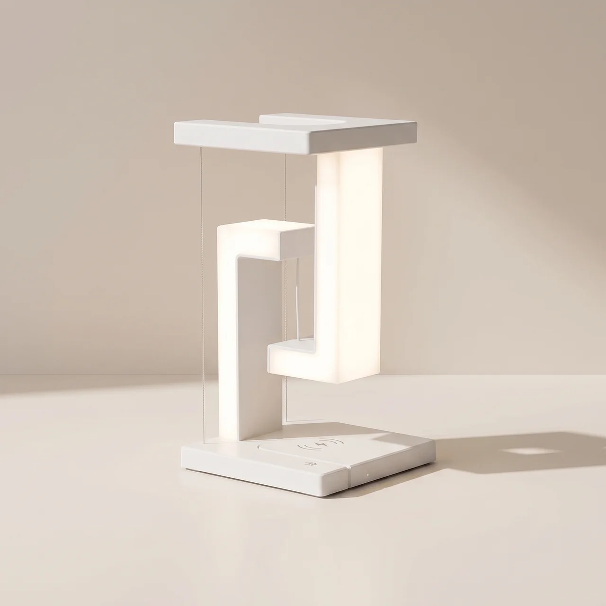 Floating Wireless Charger Lamp with Levitating Design and 10W Wireless Charging