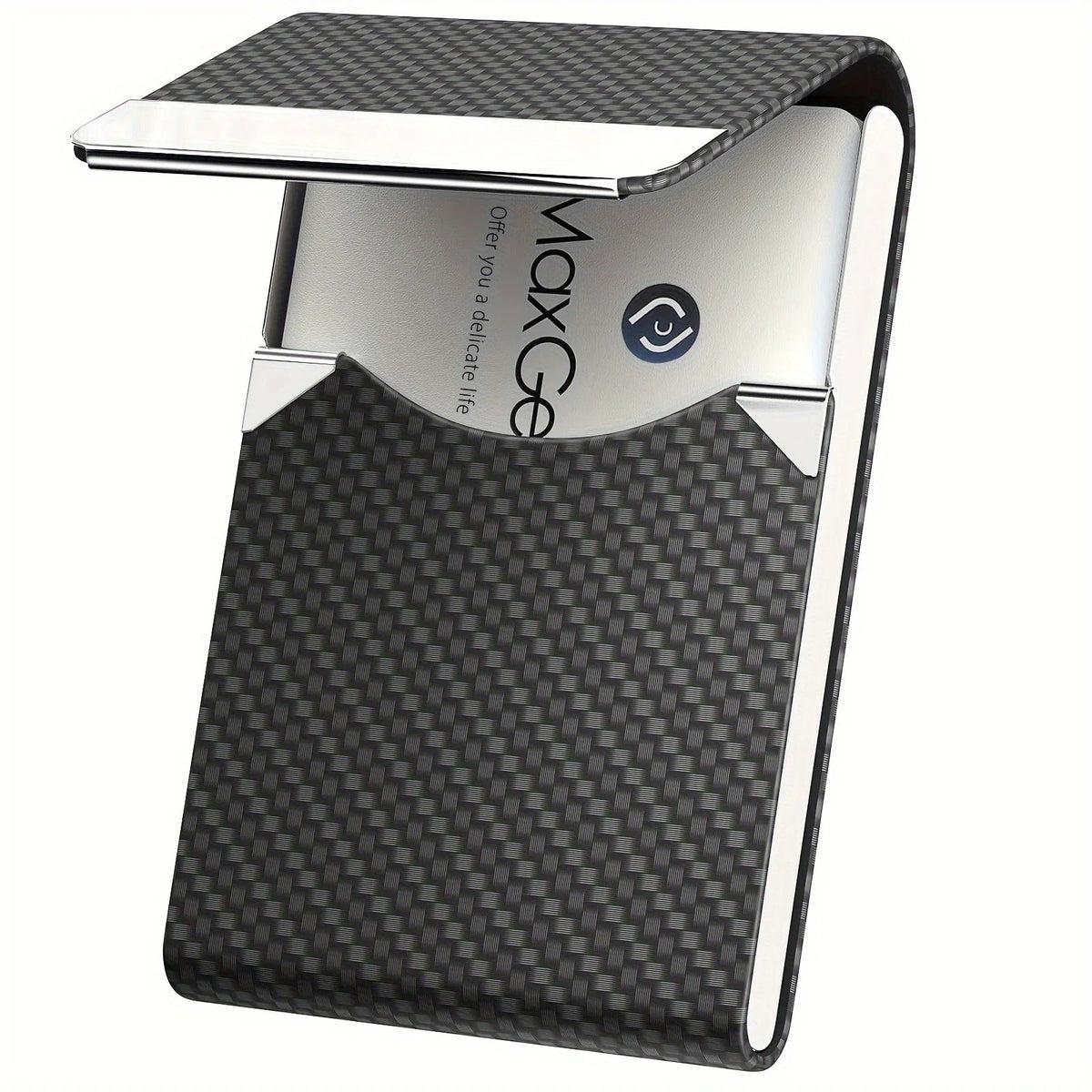 SteelGuard Business Card Holder