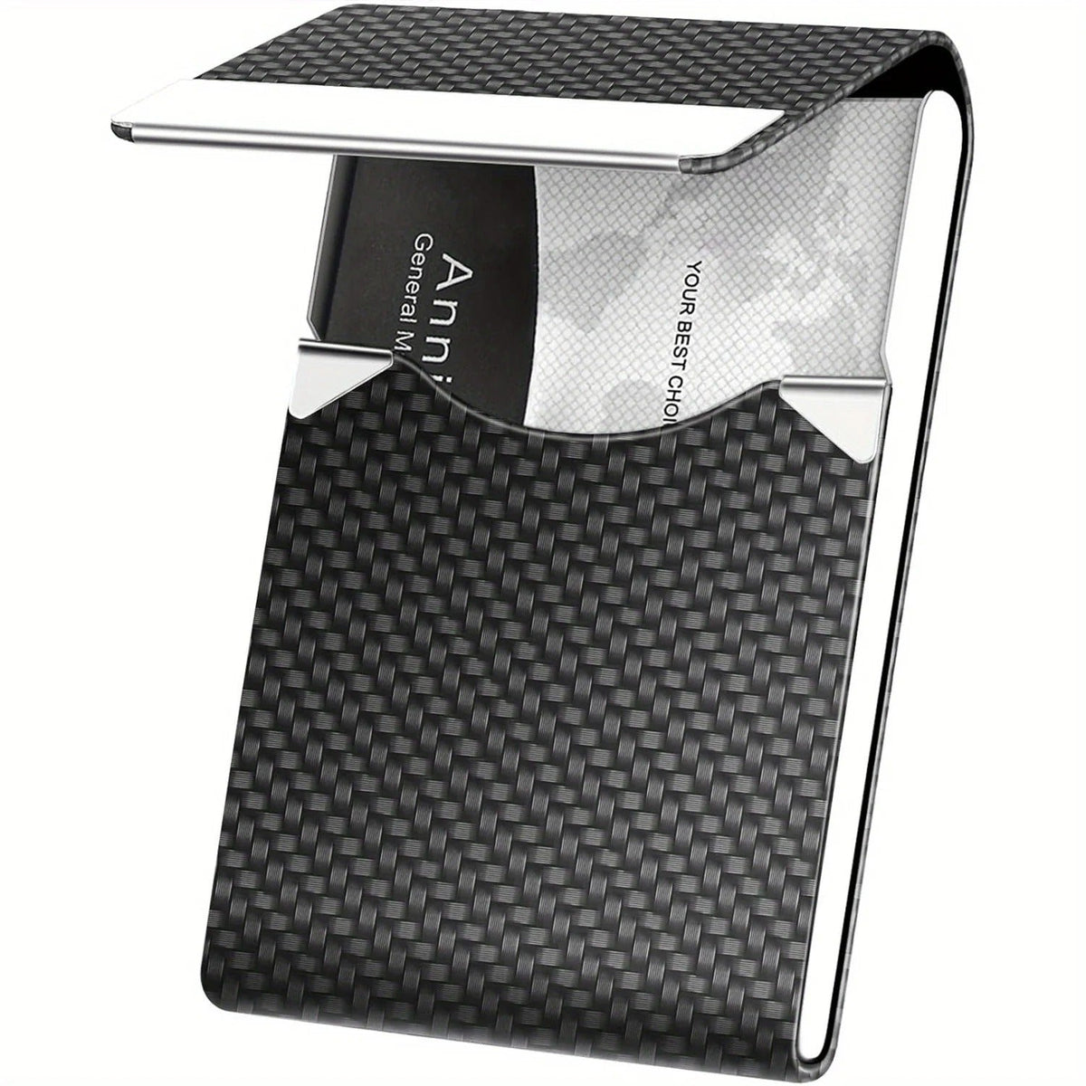 SteelGuard Business Card Holder