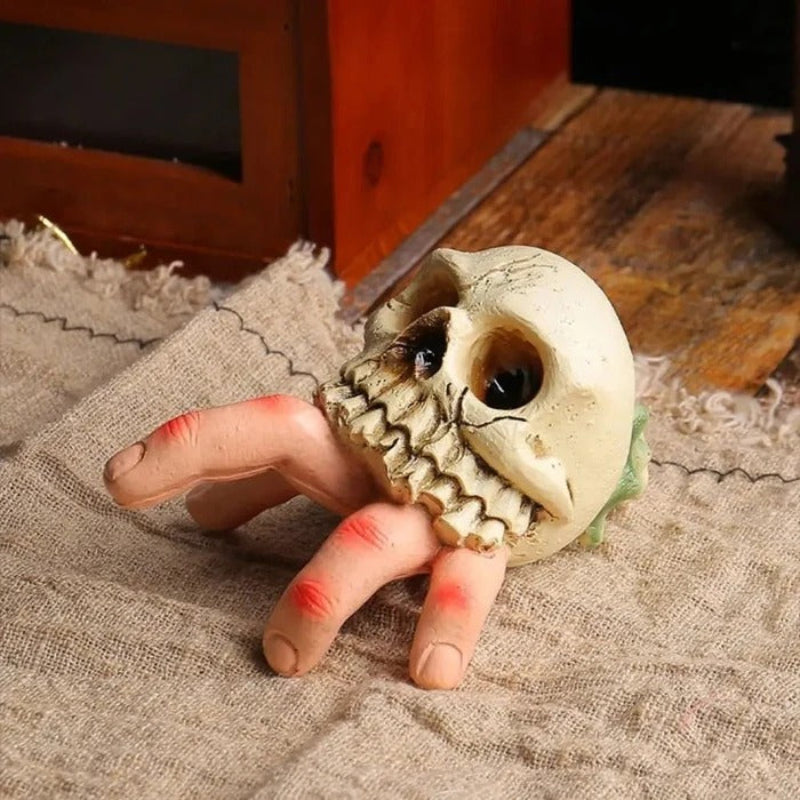 Halloween Skull Hand Decoration Garden Ornament