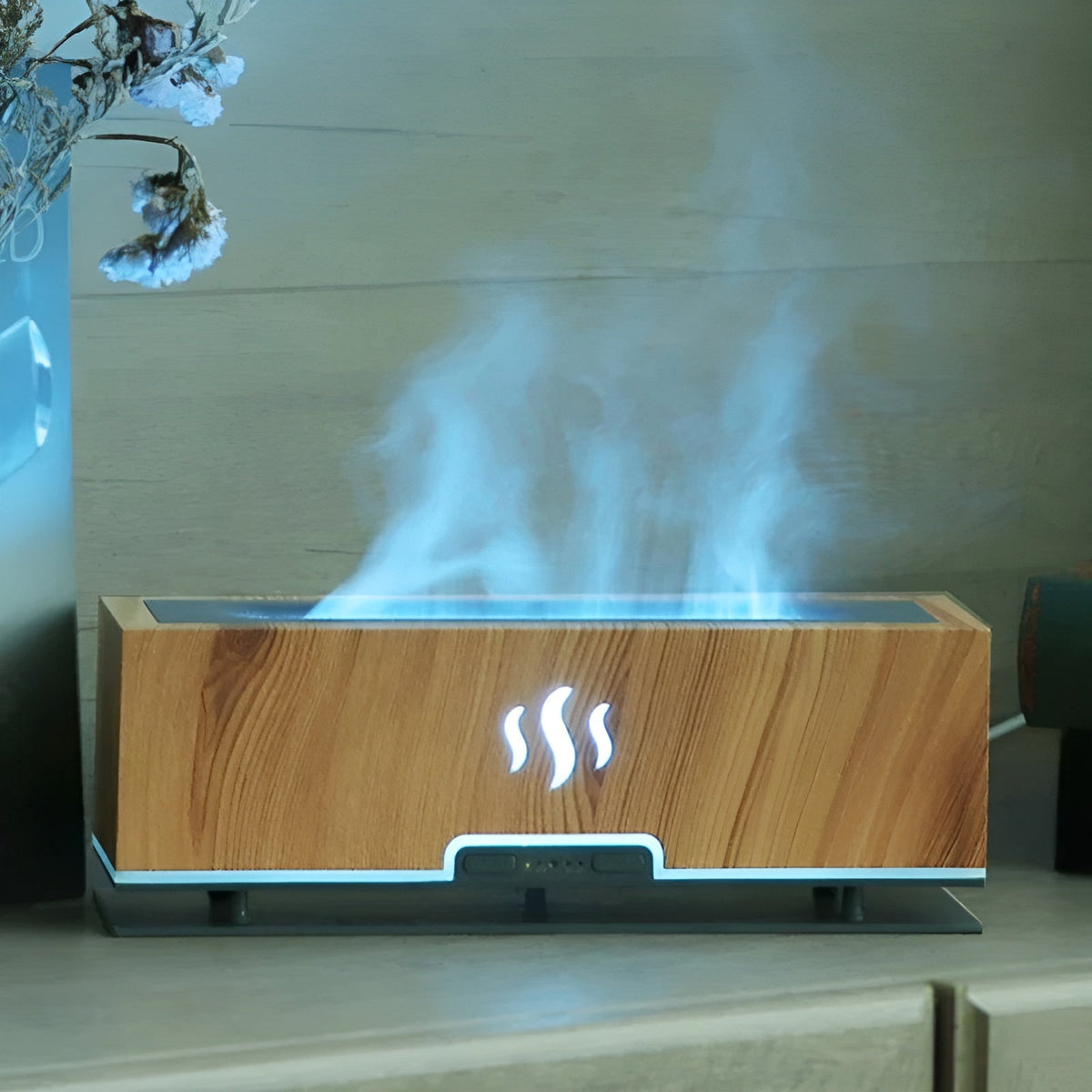 Flame Effect Aroma Diffuser Humidifier