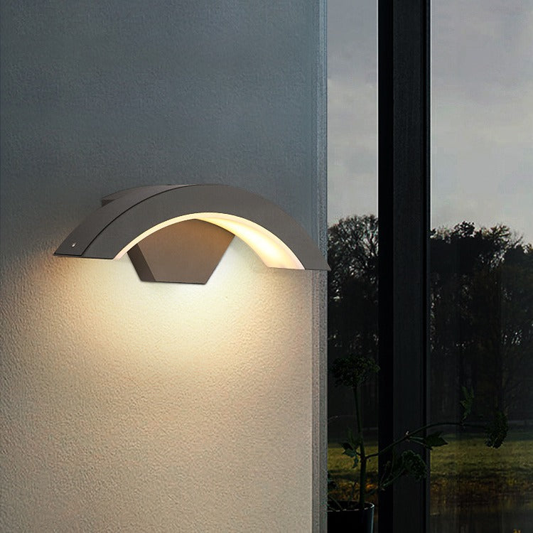 Outdoor Wall Light IP65 27 cm | [Motion Sensor / Standard] | Aluminium LED Porch and Garden Lamp, CE Certified
