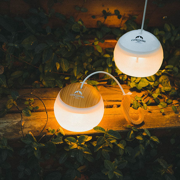 Draagbare USB LED Buitenlamp – Hanglamp met Haak en 12 Uur Brandtijd
