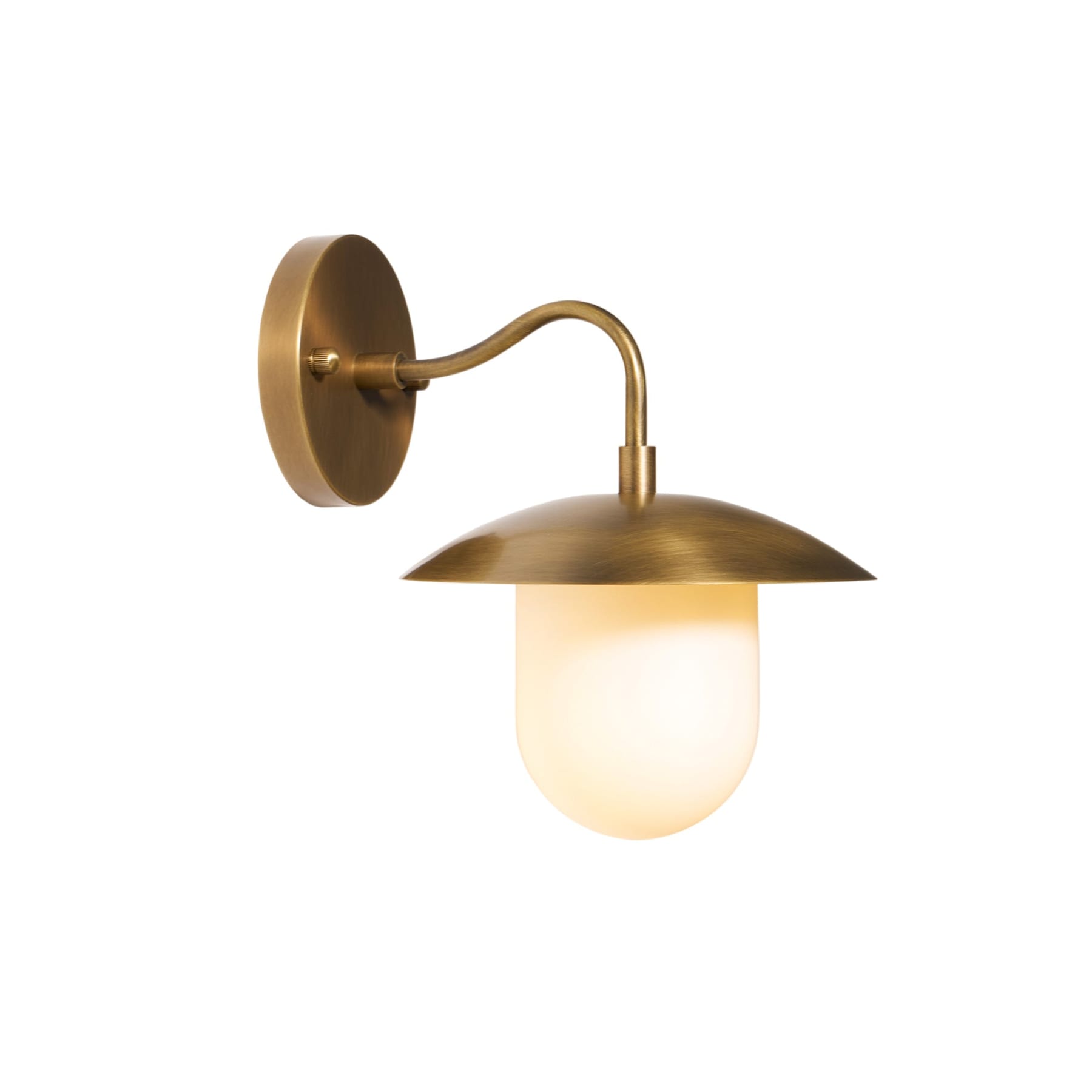 Modern Brass Wall Light