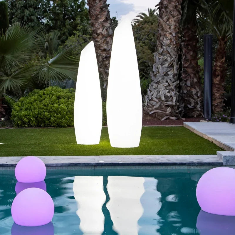 Bolvormige LED Tuinlamp voor Buiten met 16 Kleuren & Afstandsbediening