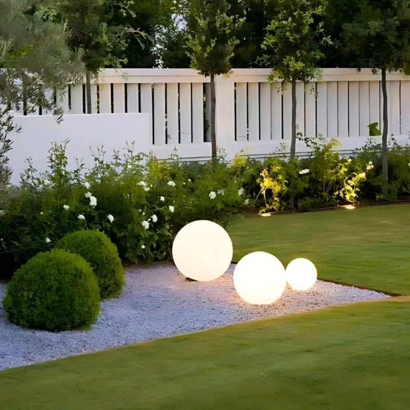 Bolvormige LED Tuinlamp voor Buiten met 16 Kleuren & Afstandsbediening