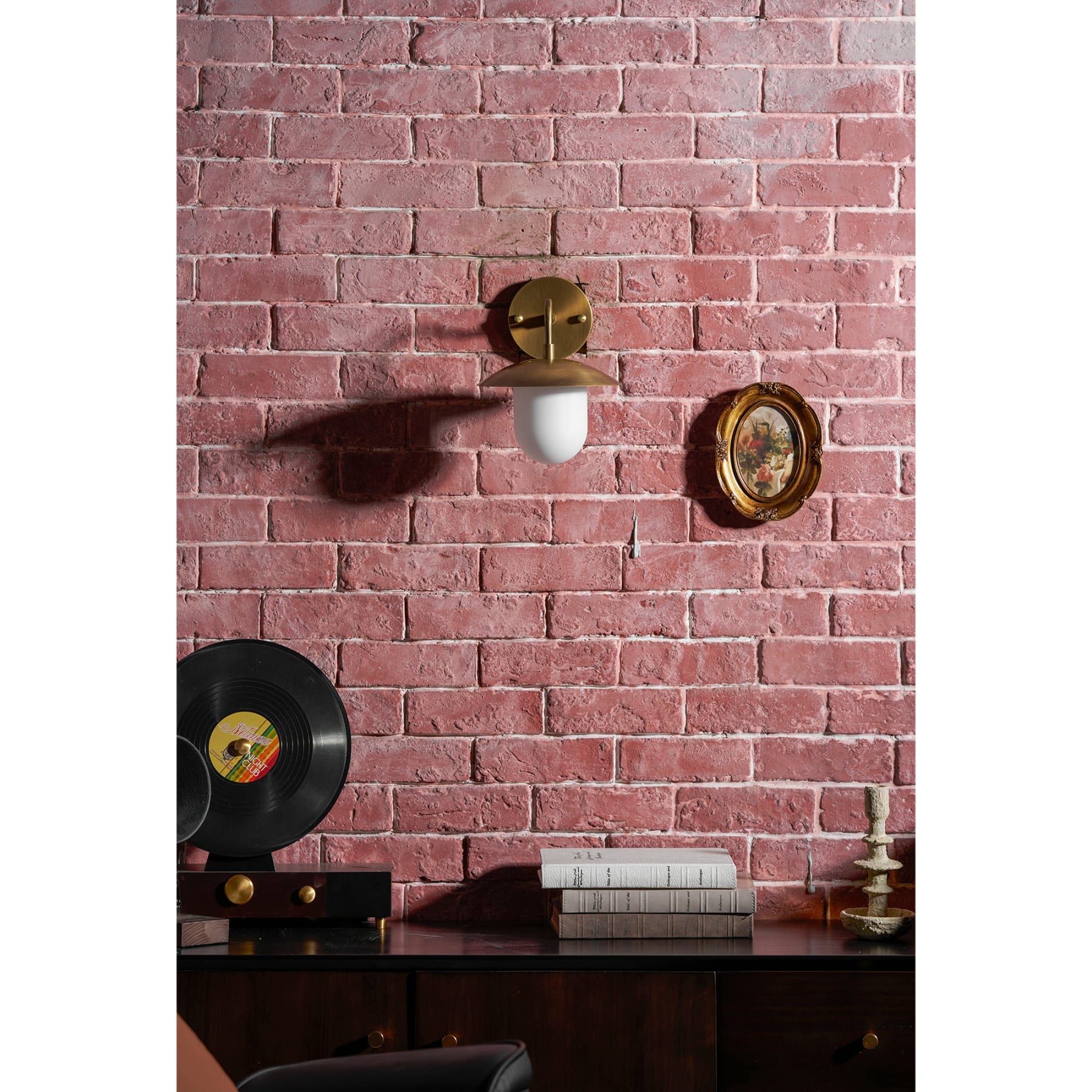 Modern Brass Wall Light