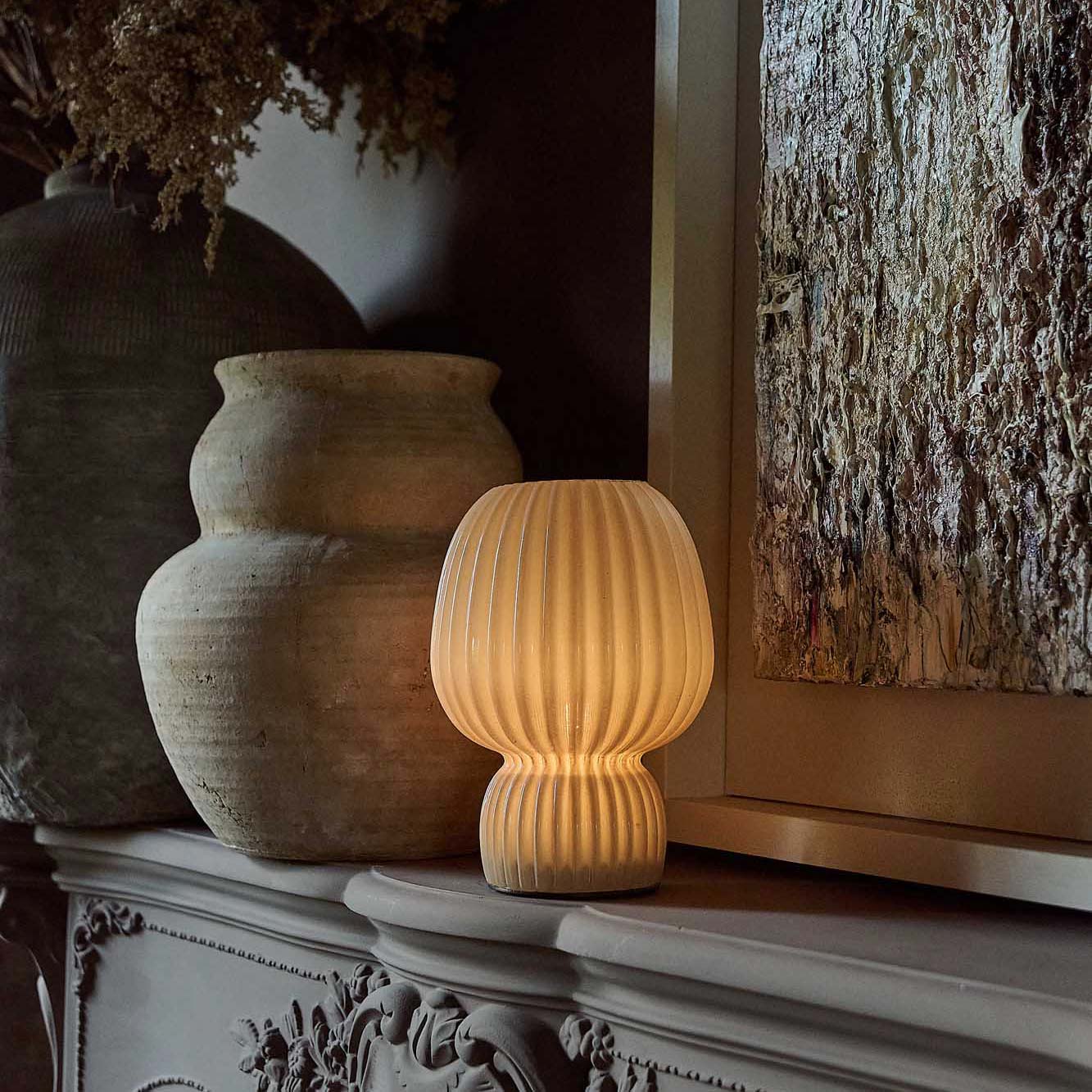 Finley Portable Table Lamp, Cloud