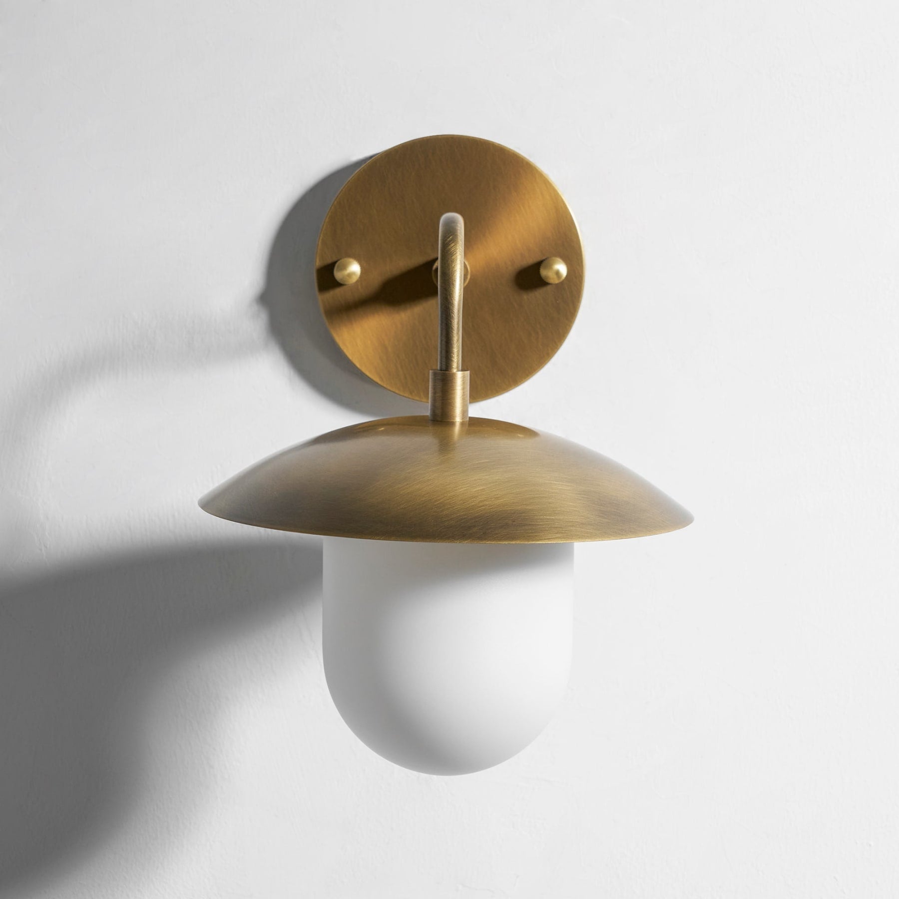 Modern Brass Wall Light