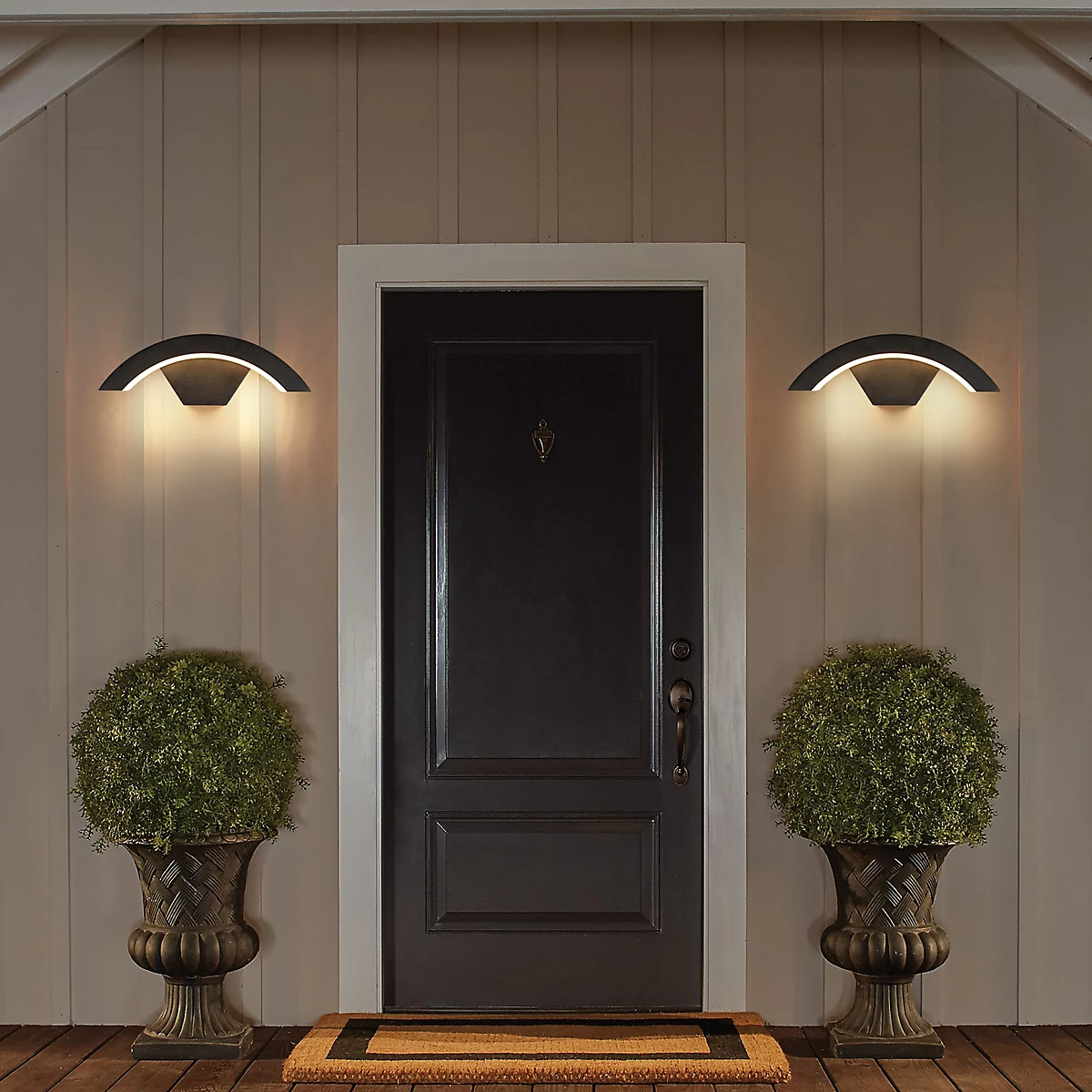 Outdoor Wall Light IP65 27 cm | [Motion Sensor / Standard] | Aluminium LED Porch and Garden Lamp, CE Certified