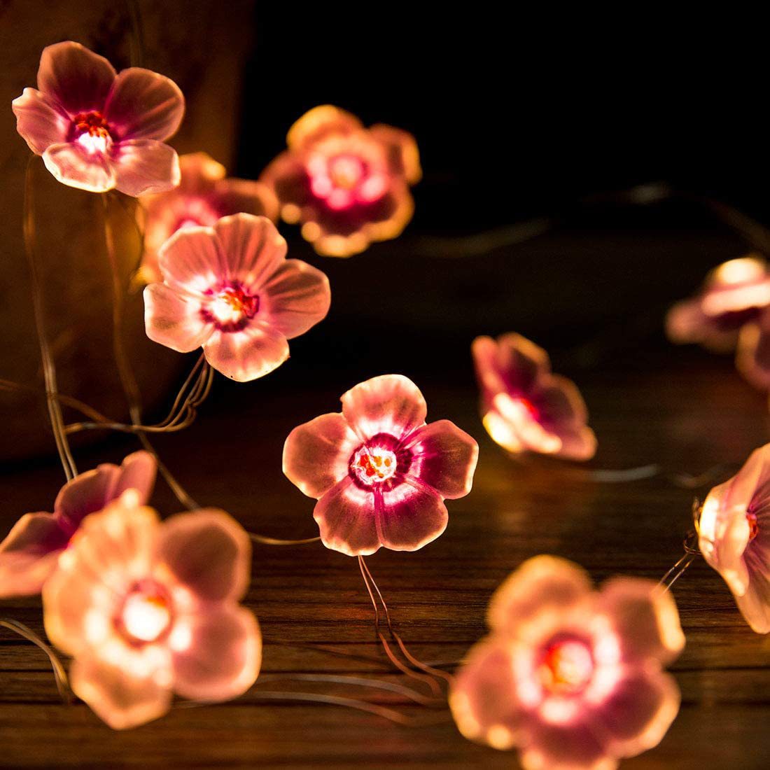 Roze LED Decoratieve Lichtslinger – Creatief – (30 LED’s)