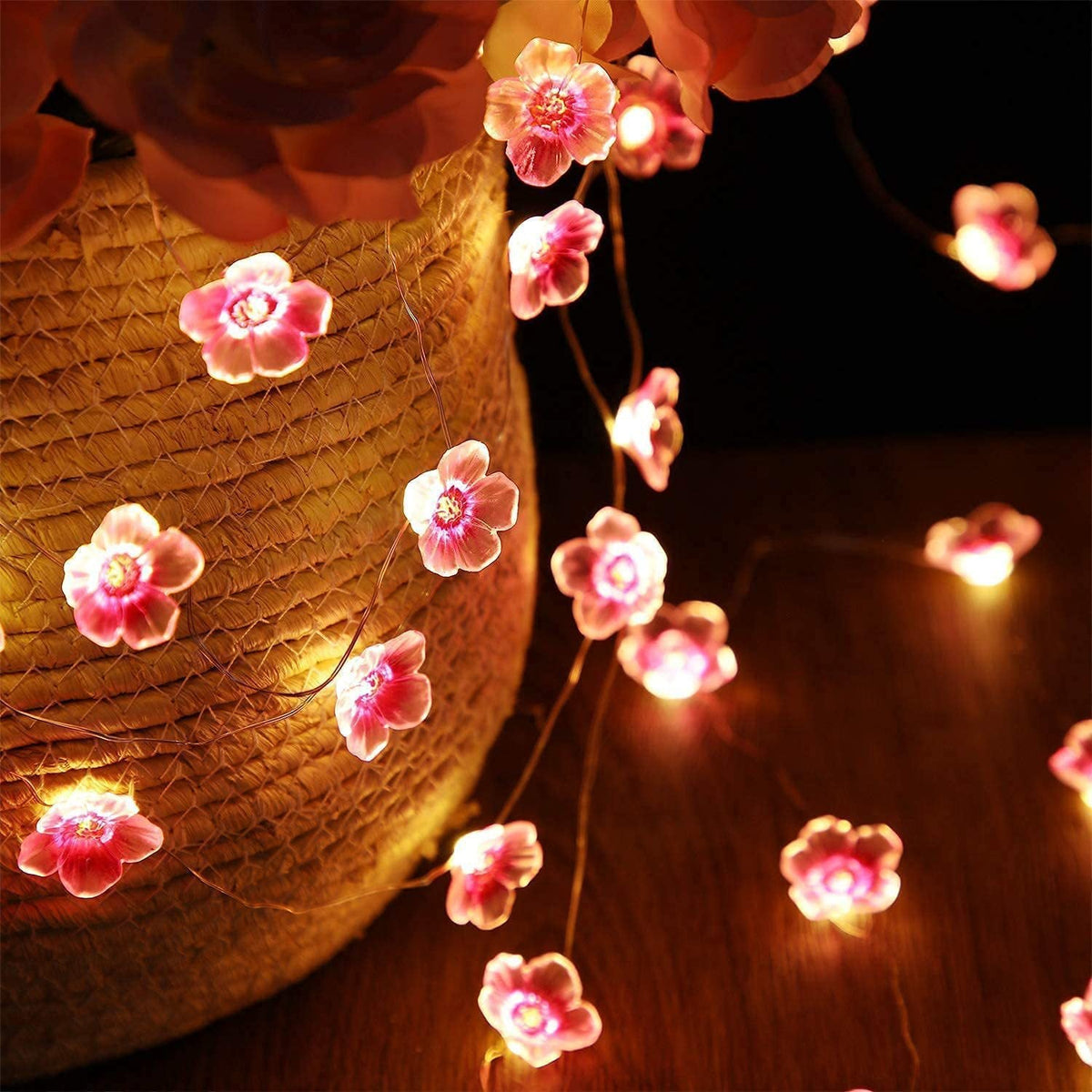 Roze LED Decoratieve Lichtslinger – Creatief – (30 LED’s)