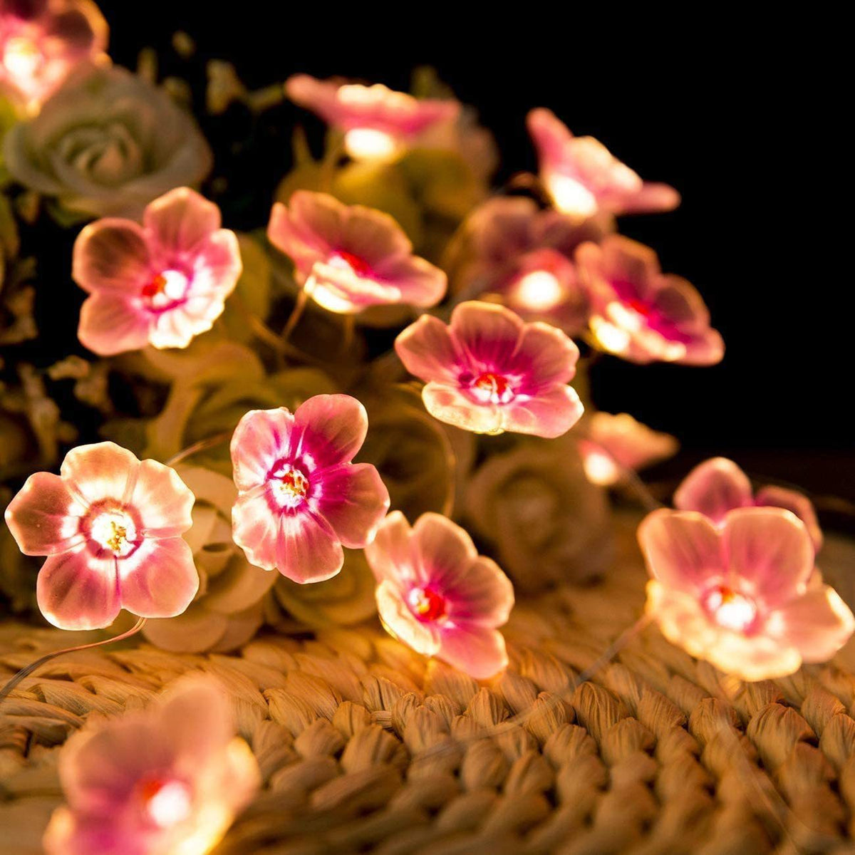 Roze LED Decoratieve Lichtslinger – Creatief – (30 LED’s)