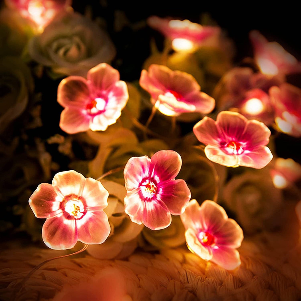 Roze LED Decoratieve Lichtslinger – Creatief – (30 LED’s)