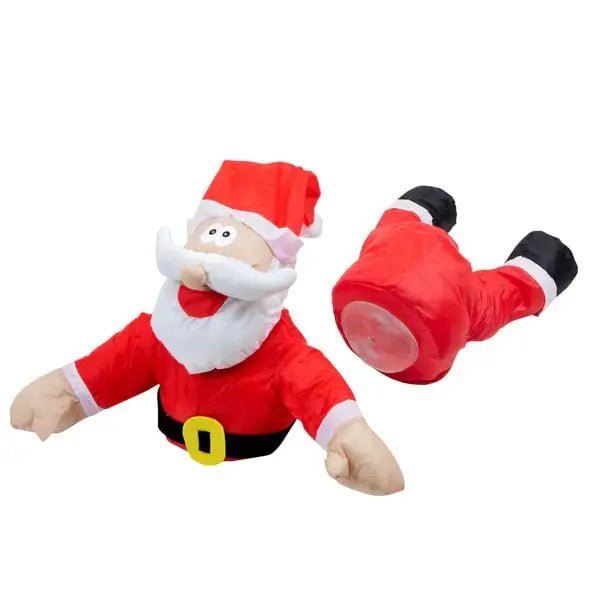 Sound-Activated Christmas Window Crash Decoration